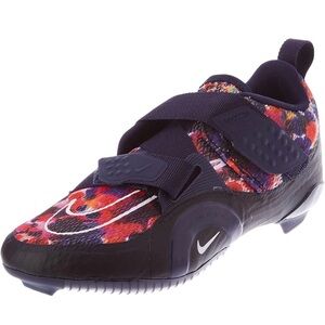 Nike SuperRep Cycle 2 NN Indoor Cycling Peloton Blue Black White Swoosh Size 9.5
